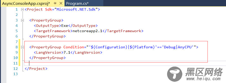 .NET Core控制台应用程序如何使用异步（Async）Ma