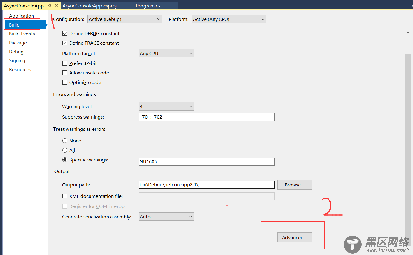 .NET Core控制台应用程序如何使用异步（Async）Ma