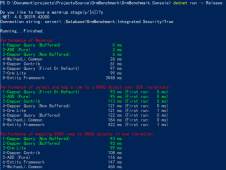 .NET Orm性能测试分析