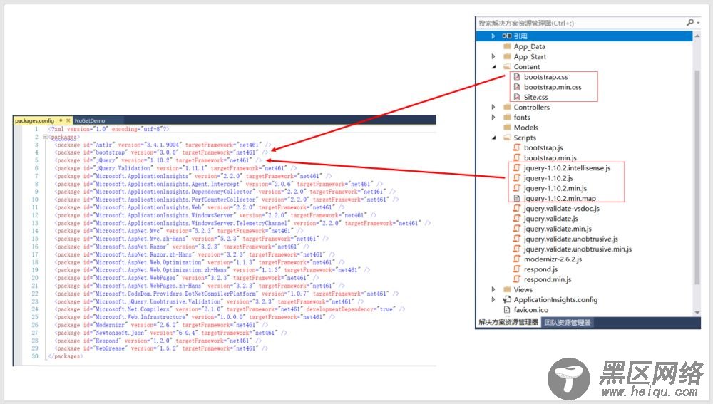 ASP.NET MVC学习之NuGet在VS中的运用浅谈