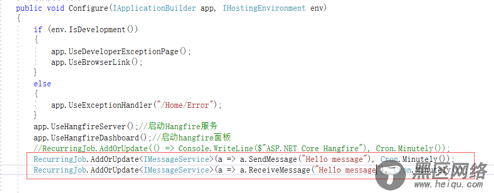 Hangfire在ASP.NET CORE中的简单实现方法