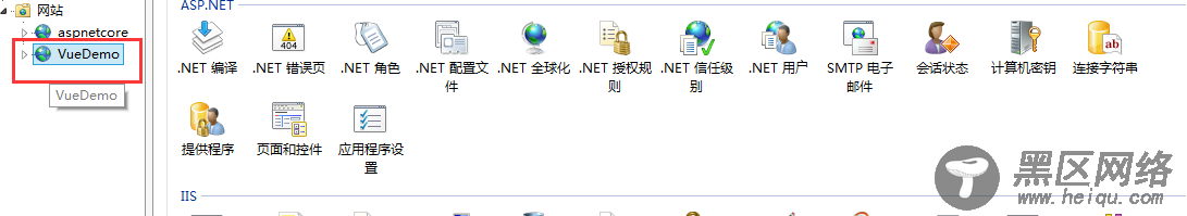 如何在ASP.NET Core应用程序运行Vue并且部署在IIS上