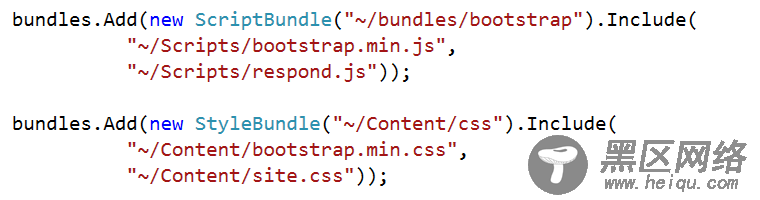 ASP.NET MVC下Bundle的使用方法