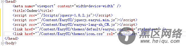 MVC+EasyUI+三层新闻网站建立 主页布局的方法（五