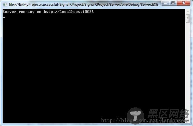 SignalR Self Host+MVC等多端消息推送服务（三）