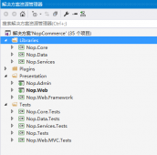 基于nopCommerce的开发框架 附源码