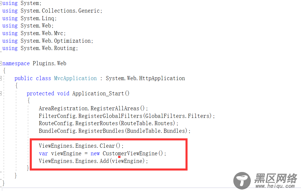 使用ASP.NET MVC引擎开发插件系统