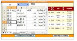 将Excel中数据导入到Access数据库中的方法