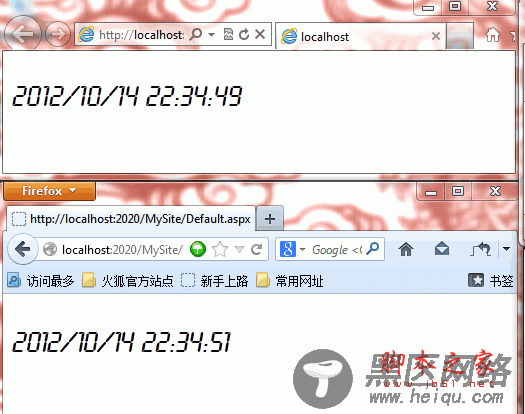 ASP.NET网页显示LED字体的方法