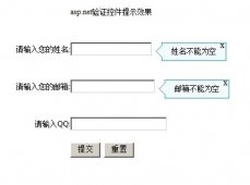 asp.net验证提示美化效果代码(打包下载)