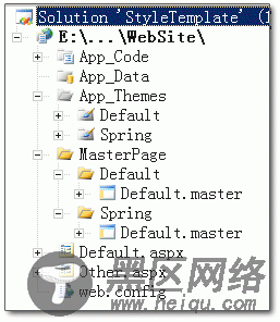 asp.net Web站点风格切换的实现