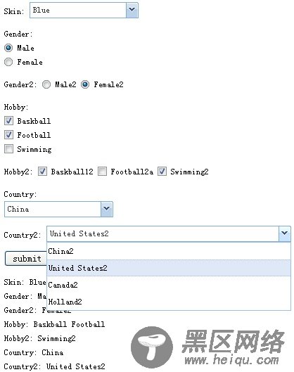 LazyForm jQuery plugin 定制您的CheckBox Radio和Select