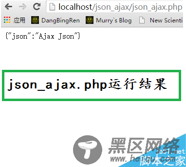 Ajax异步请求JSon数据(图文详解)