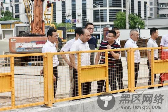 平湖市市长督查全国文明城市创建和爱国卫生运动工作