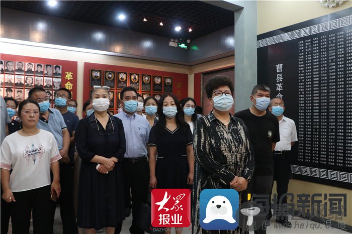 农工党菏泽市委到鲁西南烈士陵园接受爱国主义