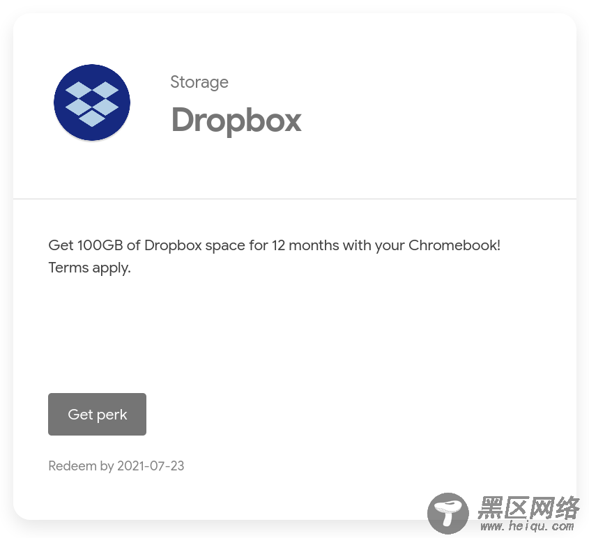 Chromebook用户现在可以获得100GB的免费Dropbox存储空