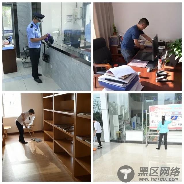 曲靖中院开展爱国卫生“众参与”活动