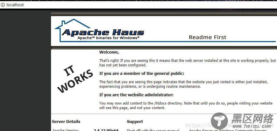 Apache+PHP+MySQL搭建PHP开发环境图文教程