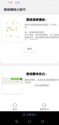 一款利用微信翻译表白翻译的APP「手机软件」