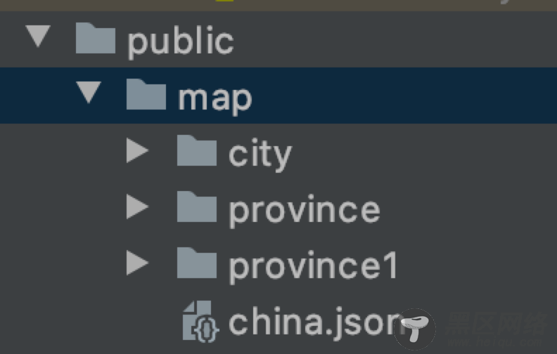 vue+echarts+datav大屏数据展示及实现中国地图省市县