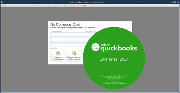 QuickBooks财务系统2021破解版 v21.0 R4(附破解补丁)