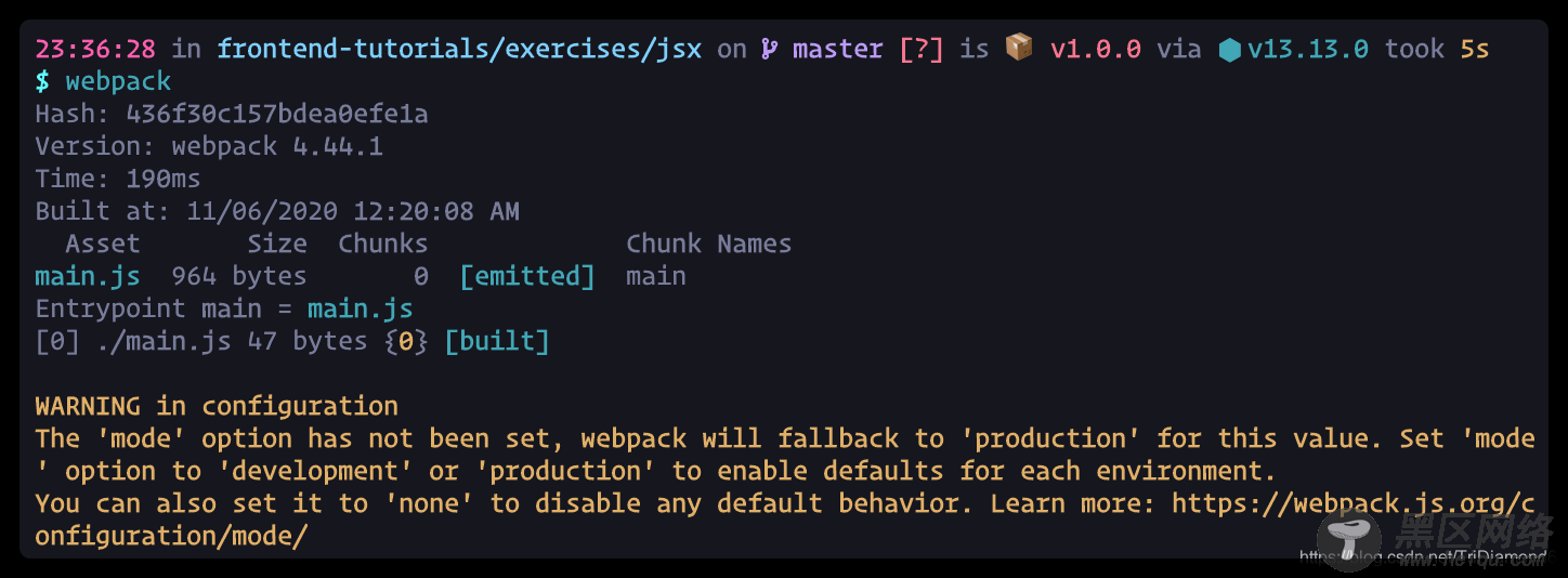 使用JSX 建立 Markup 组件风格开发的示例（前端组