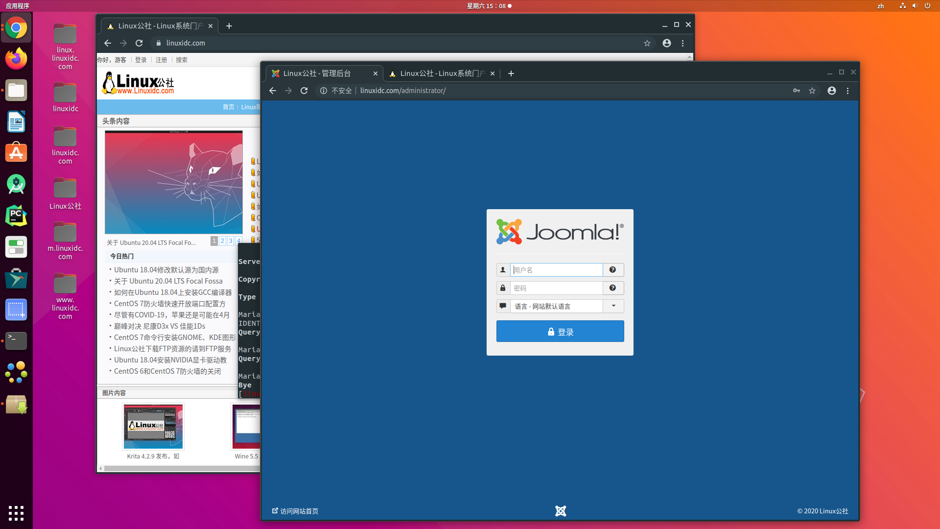 如安在Ubuntu 18.04上安装Joomla内容打点系统