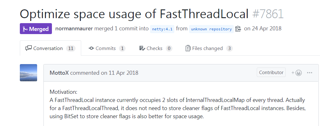 惊：FastThreadLocal吞吐量居然是ThreadLocal的3倍！！！ 