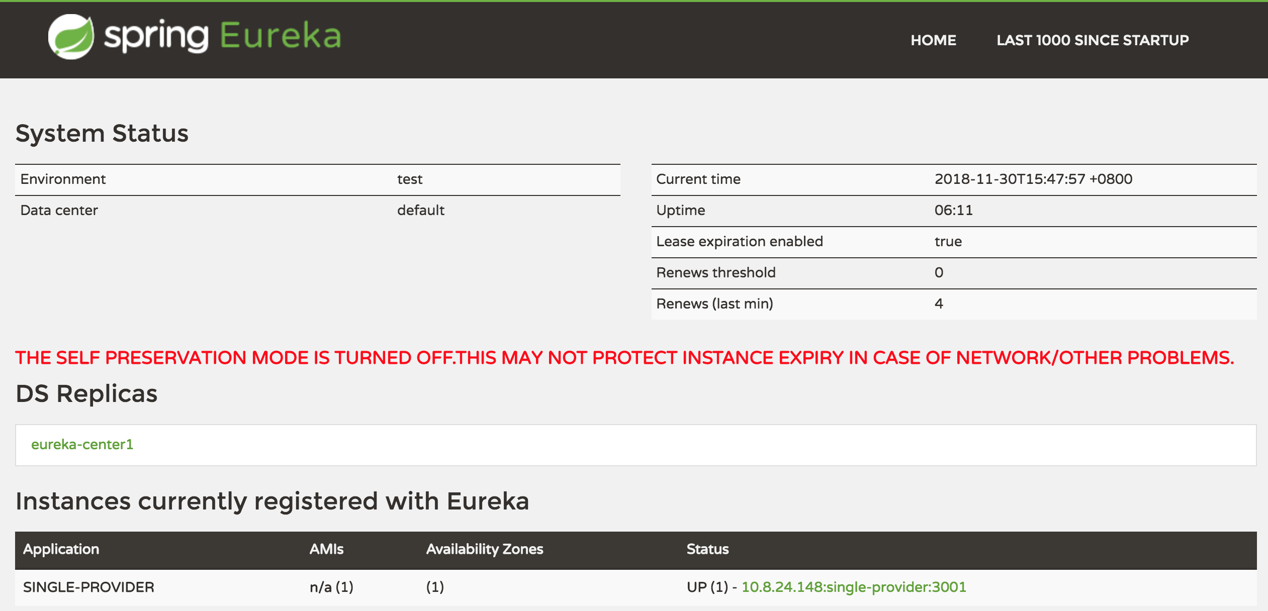 Spring Cloud 系列之 Eureka 实现服务注册与发现 