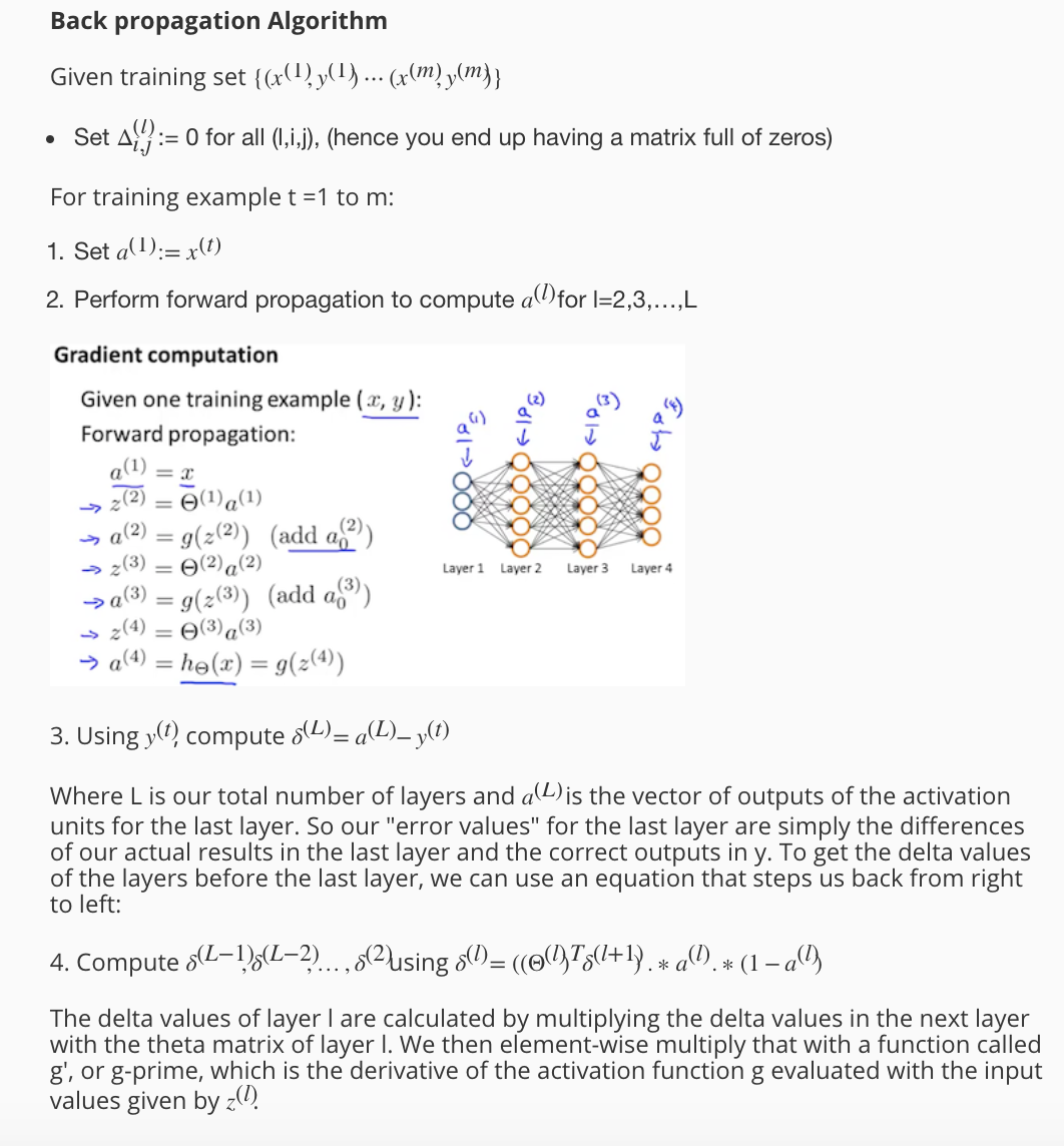 [Machine Learning]学习笔记-Neural Networks 