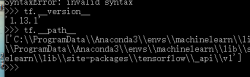 机器学习环境搭建安装TensorFlow1.13.1+Anaconda3.5.3+
