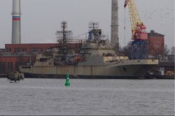 俄軍在建戰艦施工緩慢�跡斑斑（圖）