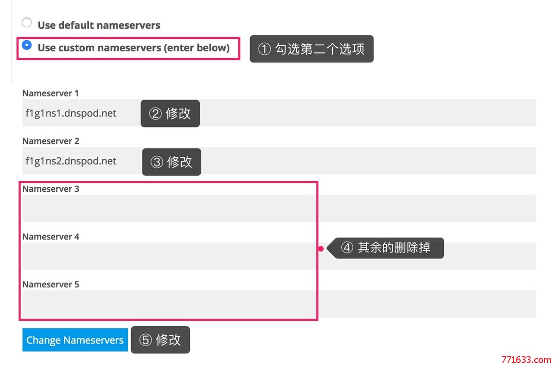 免费域名申请及使用 后缀tk、ml、cf、ga、gq