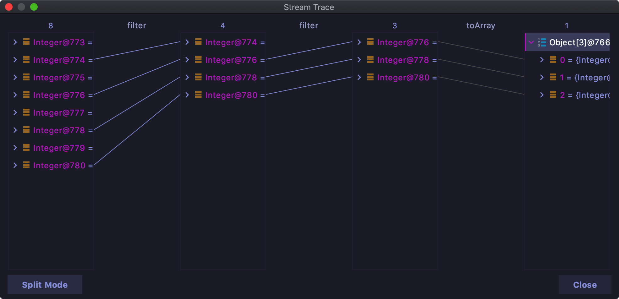 IntelliJ IDEA 老司机，还没用过 Stream Trace 功能？ 