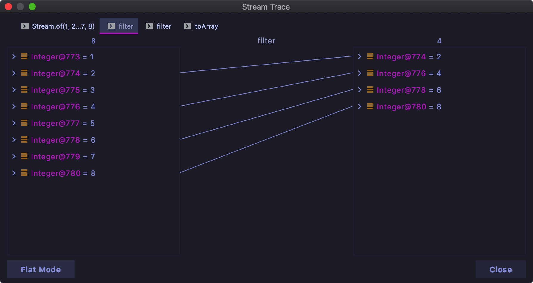 IntelliJ IDEA 老司机，还没用过 Stream Trace 功能？ 