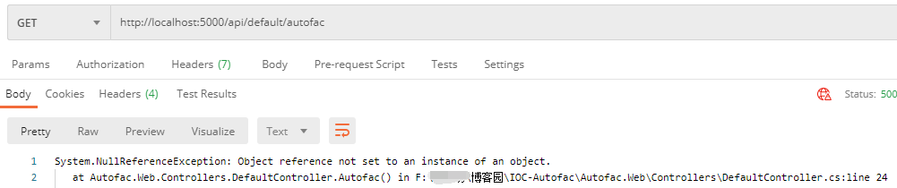 .Net Core中使用Autofac替换自带的DI容器的示例