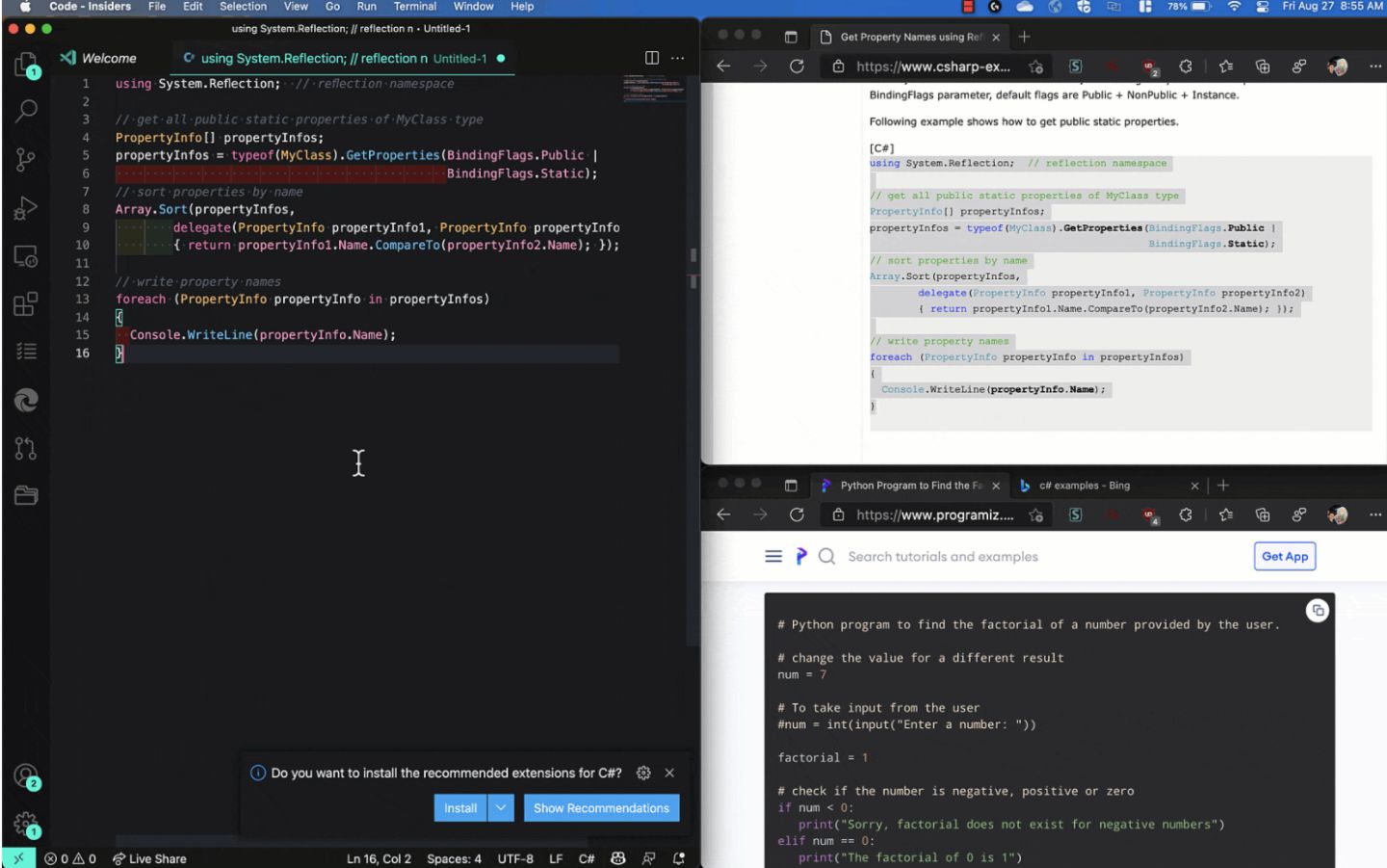 VS Code 1.60 发布！竟然可以自动检测编程语言了！ 