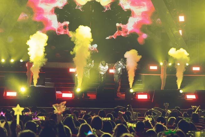 2018首场“明日之子巡回演唱会”重庆站告捷