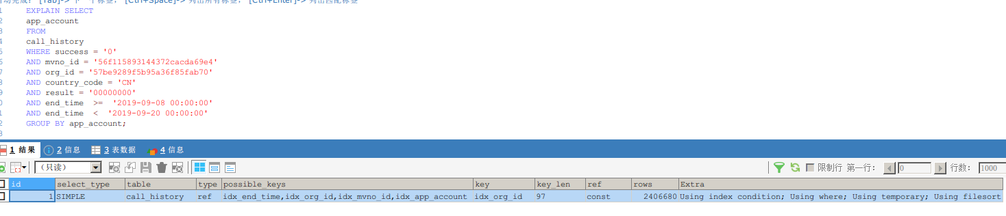  SQL慢查询经历与解决方案 