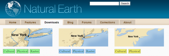 Natural Earth Data