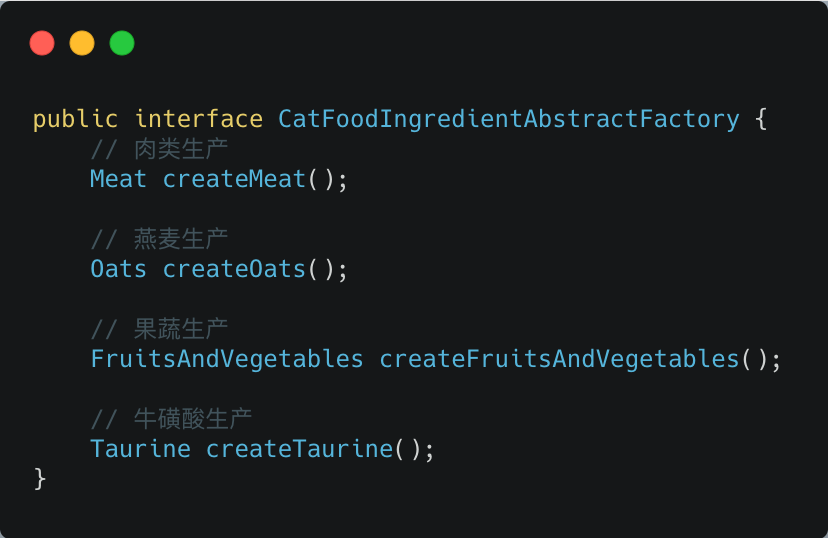 工厂模式——猫粮公司的演进 