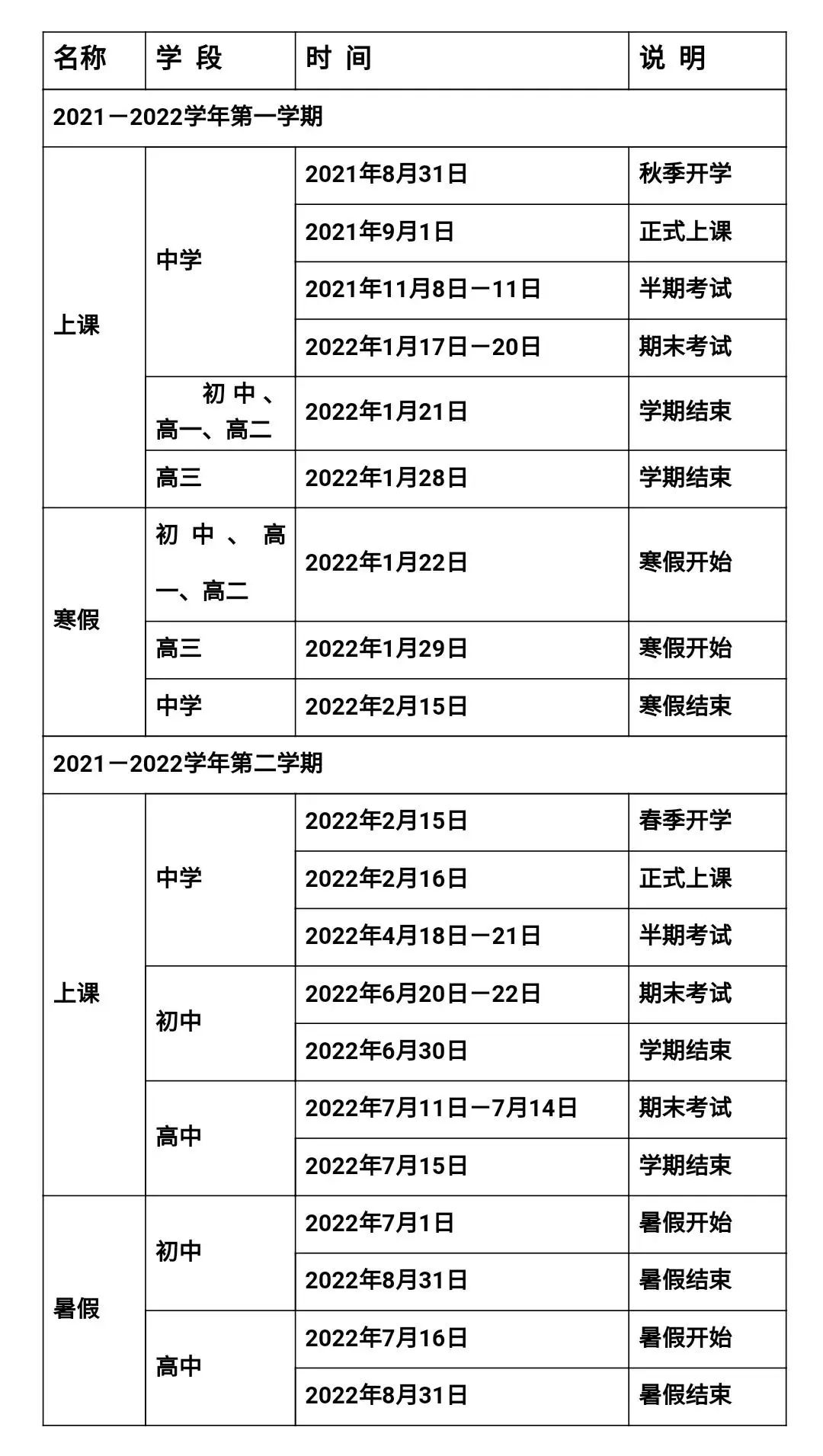 最新！放假通知来了！